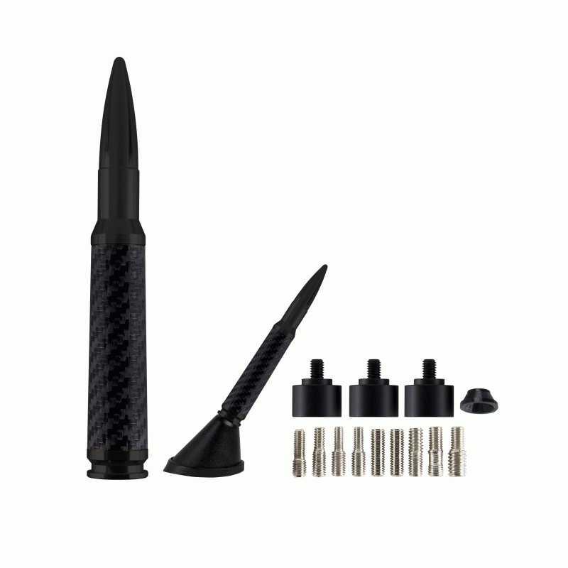 Black Carbon Fiber Wrap - .50 Caliber